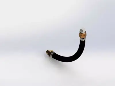 Oil Drain Hose Free 3D model