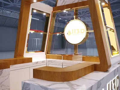 Purse Kiosk 3D model