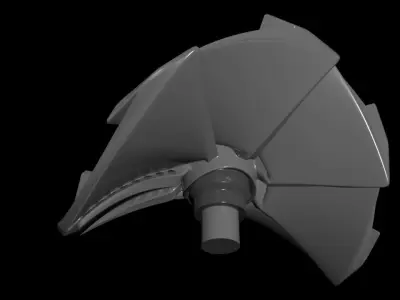 Z-Wavelet - Hollow Butterfly Prop - Concept Design 3D model