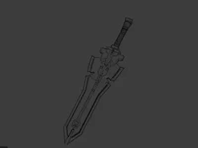 Energy Sword  Low-poly 3D model