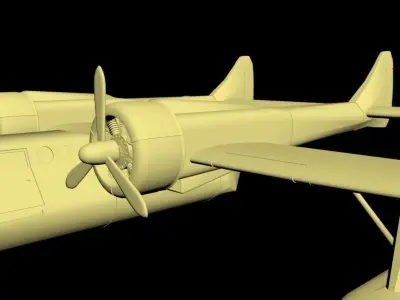 Conwing L-16 The Seaduck 3D print model