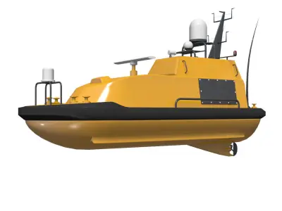 Autonomous Surface Vehicle 3D model