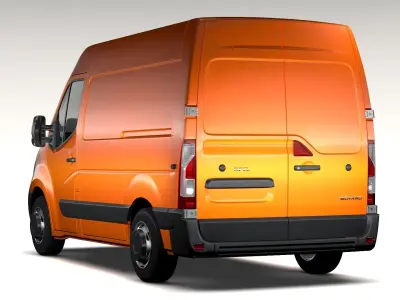 Opel Movano L1H2 Van 2016 3D model