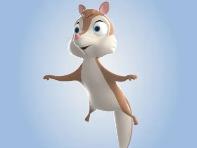 Flying Squirrel 3D model