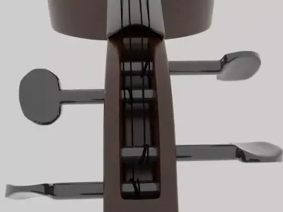 Cello 3D model