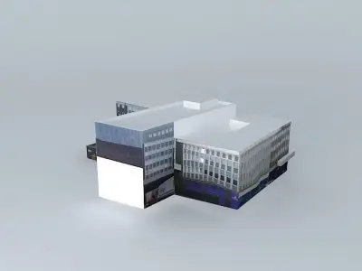 Premier Inn hotel  Free 3D model