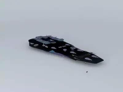 XSF Lion Frigate Constellation II class Free 3D model