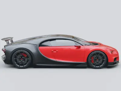 Bugatti Chiron Sport 2019 3D model buy