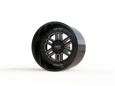 MOTO METAL DEEP SIX WHEEL 3D MODEL 3D model