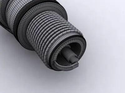Spark Plug 3D model by Plutonius3d - PBR