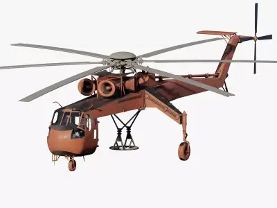 Sikorsky Chopper 3D model