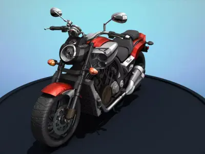 Yamaha V-Max  3D model