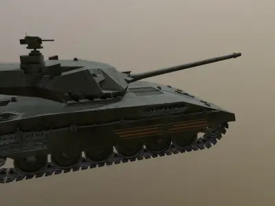 T14 - Armata Green 3D model