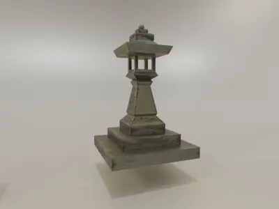 Torii Gate 3D model