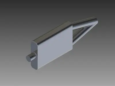 SIlencer Simplified Free 3D model