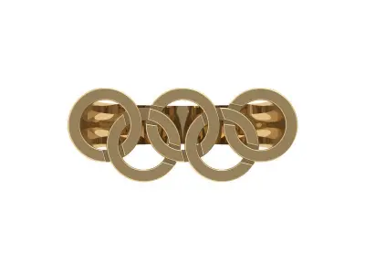 Wedding Ring  3D print model 451