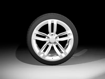 Car Wheel 3D model by funstargames from CGTrader