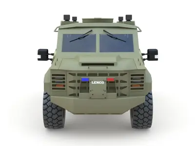 Lenco BearCat G3 2020 Low-poly 3D model