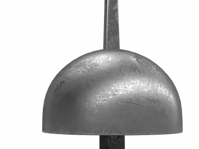 fencing sword 02  3D model