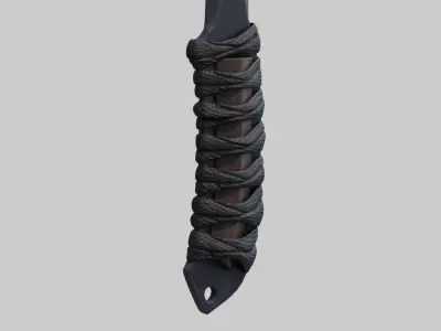 Browning Tomahawk Low-poly PBR 3D Model Low-poly 3D model