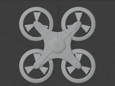Drone Quadcopter 3D model purchase