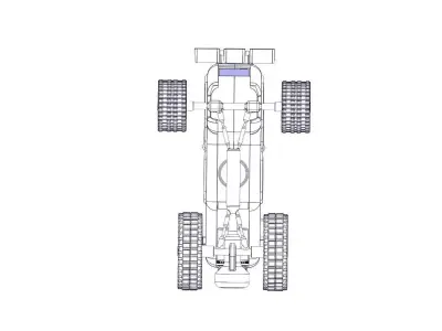 Reconnaissance vehicle 3D print model