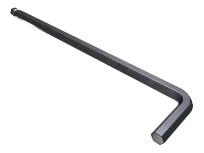 Hex Key 3D model get