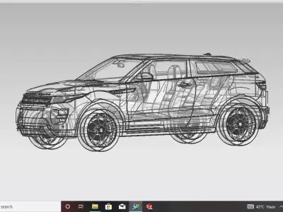 Range Rover  Free 3D print model
