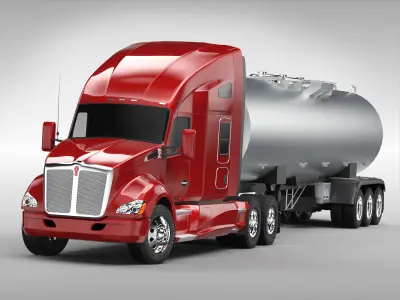 Kenworth T680  3D model