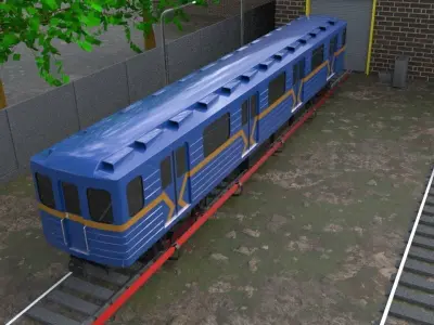 81-7081 Low Low-poly 3D model