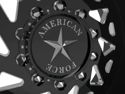 AMERICAN FORCE 6H01 CONTRA SD WHEEL 3D print model