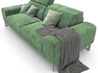 167-Sofa Natuzzi Italo part 3 3D model
