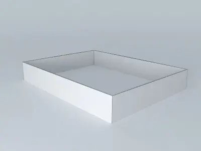 Architectural detail rectangular box Free 3D model