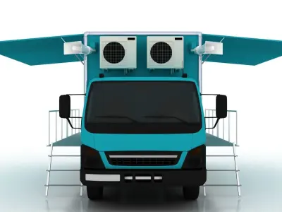 Bsn Truck  Free 3D model