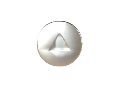 Screw v6 001 Low-poly 3D model