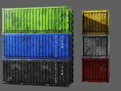 Dirt Container 3D model
