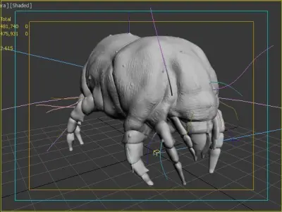 Dust Mite 3D model