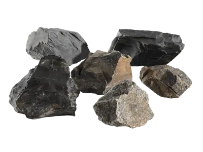  Dark Sharp Stone Models Collection 