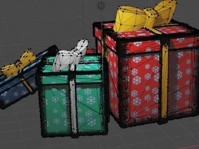 Christmas Presents 3D model