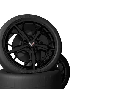 Corvette Tire High Performance 3D model