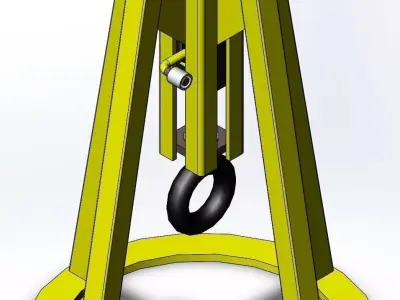 Anchor tester 3D model