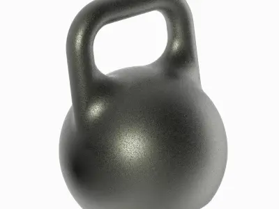 Gym Kettlebell 3D print model
