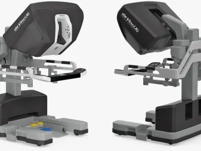 Surgeon Console Da Vinci XI 3D model