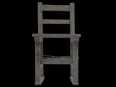 Wood Chair 3D model get