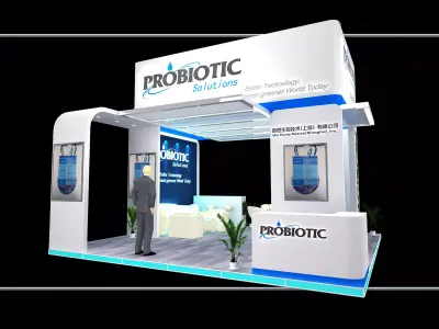 Exhibition - Area - 6X6-3DMAX2009-01 3D model