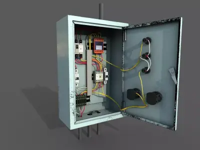 Fuse Box 3D model purchase