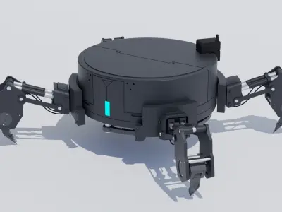 small robot 3D model purchase