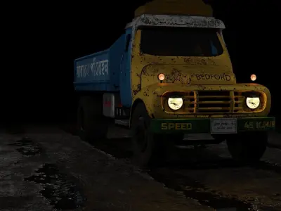 Bedford Truck Free 3D model