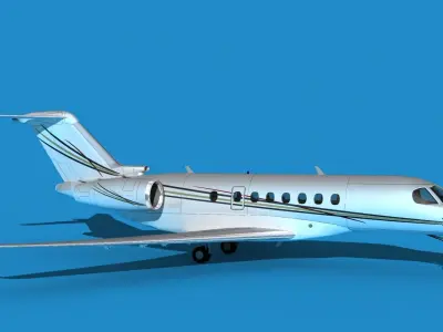 Cessna Citation C700 Longitude V04 3D model