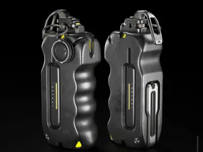 BLINKER-11 Grenade Concept 3D model